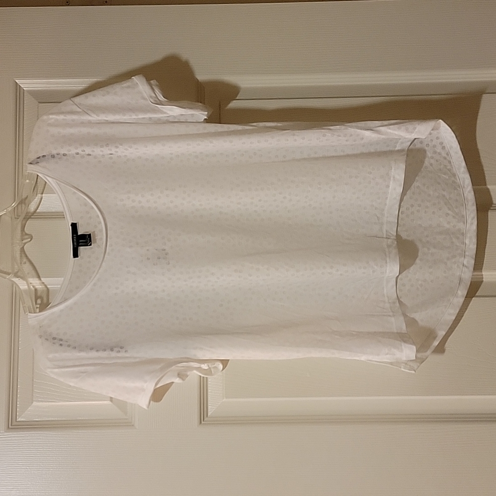 Forever 21 White Polka-dot Women's Blouse NWT